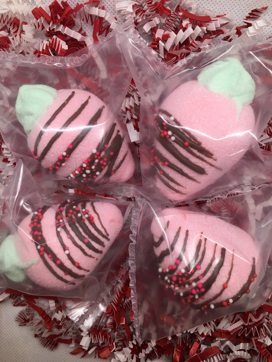 Inside Out Chocolate Covered Strawberry Marshmallows gift set